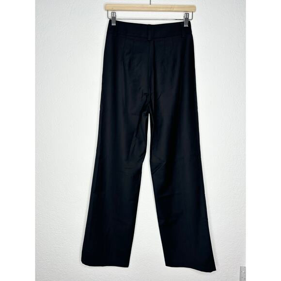 Commense Black Trousers Elegant Tailored Design - Picture 5 of 6